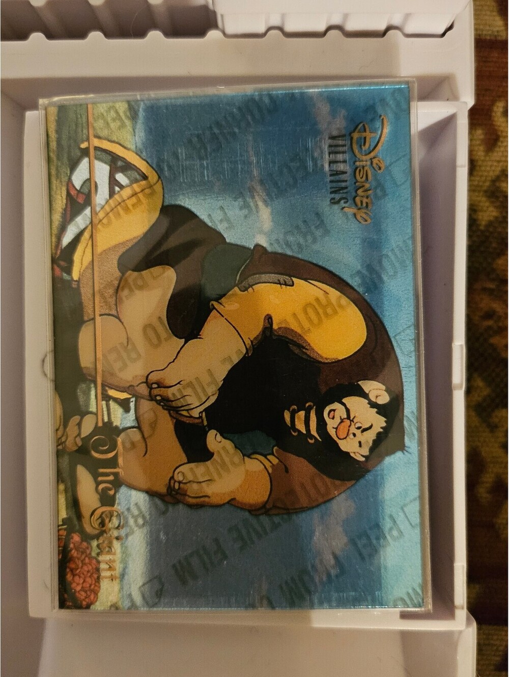 DISNEY PREMIUM Skybox Disney Villains The Giant #83 Unpeeled
